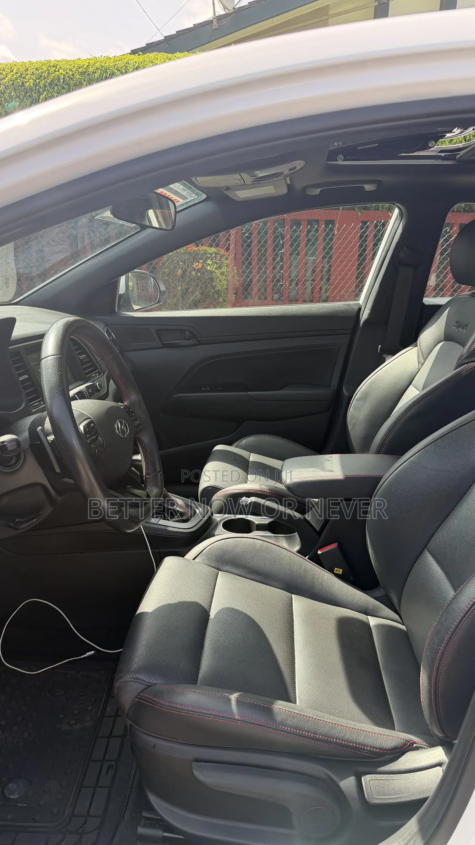 Hyundai Elantra Sport 2018 White