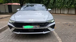 2026 Hyundai Elantra (White) for Rent – Brand New Luxury Feel