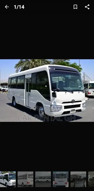 Coaster Bus for Rent – Spacious Reliable