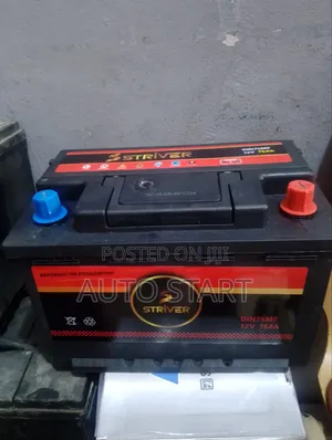 Car Battery 75ah + Free Delivery Within Accra
