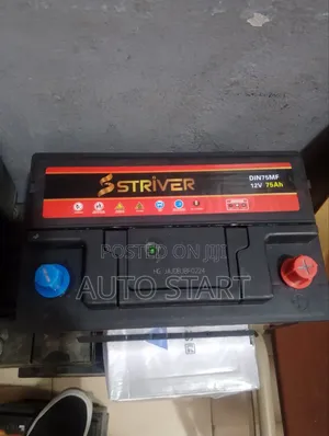 Car Battery 75ah + Free Delivery Within Accra
