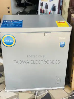 Grey Midea 198 Litres Chest Freezer