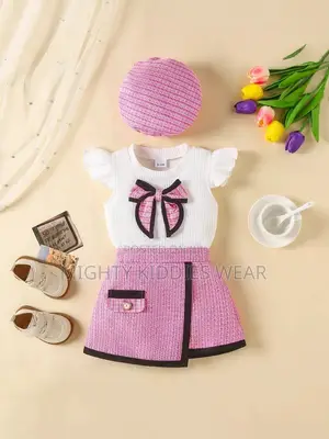 Baby Girls 3piece Ruffles Outfits Age 12-18m/2-3yrs Only