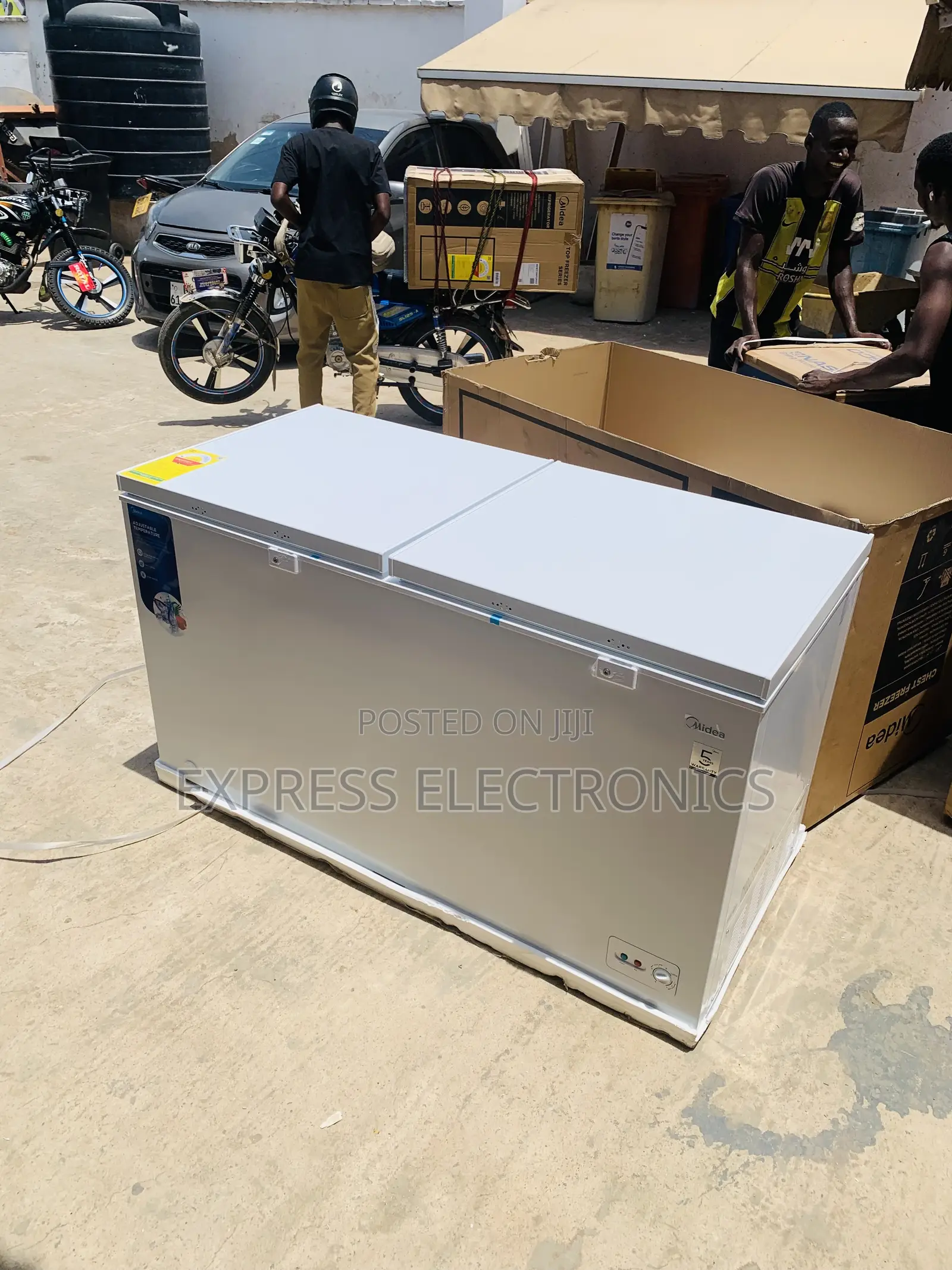 Very Cool Price Midea Double Door Freezer 508l
