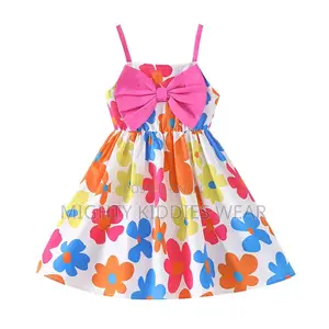 Girls Sleeveless Floral Print Outfits Ages 2-5yrs Only