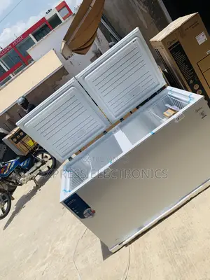 Quick Chill White Double Door Freezer 508l Midea