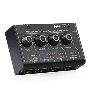 Professional Ph4 Digital Audio Mixer Headphone Distributor (8-Way)