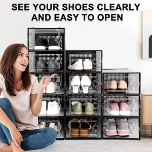 Stackable Shoe Storage Boxes