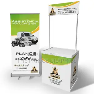 Pull Up Banner With Machine