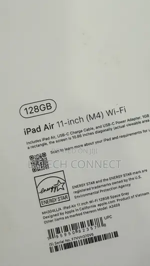 New Apple iPad Air 128 GB Black