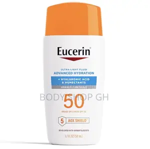 Sunscreen SPF 50 With Hyaluronic Acid Hydrating Sunscreen for Face