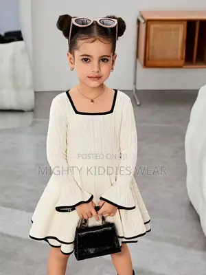 Elegant Style Double Layer Skirt Dress Age 5-8yrs Only
