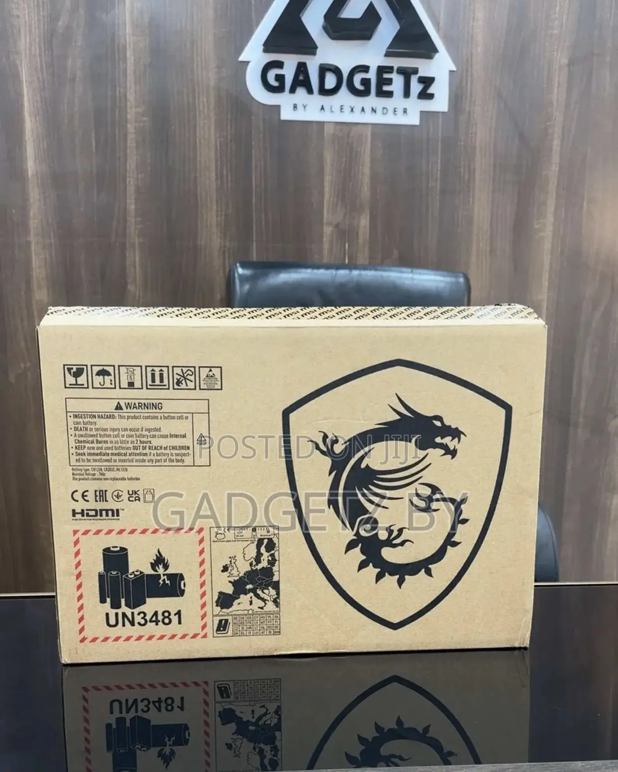 New Laptop MSI 8GB AMD Ryzen 5 SSD 512GB