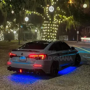 11th Gen Honda Civic Back Bumper Diffuser With Led 2023+