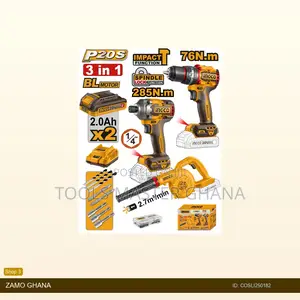 Cordless 20v Impact Drill 76nm Impact Driver 285nm - Cosli250182