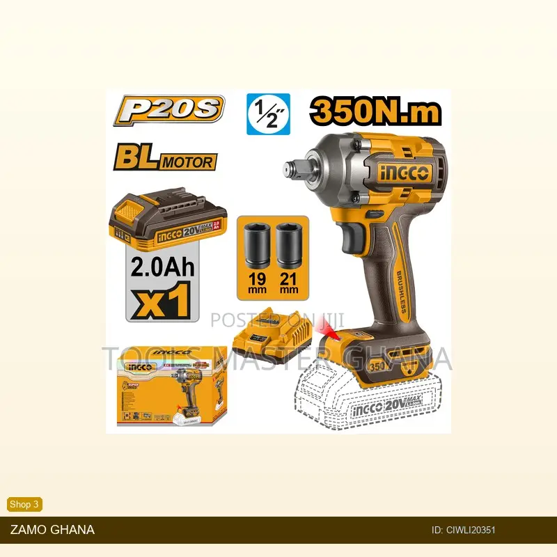 Cordless Impact - Ciwli20351