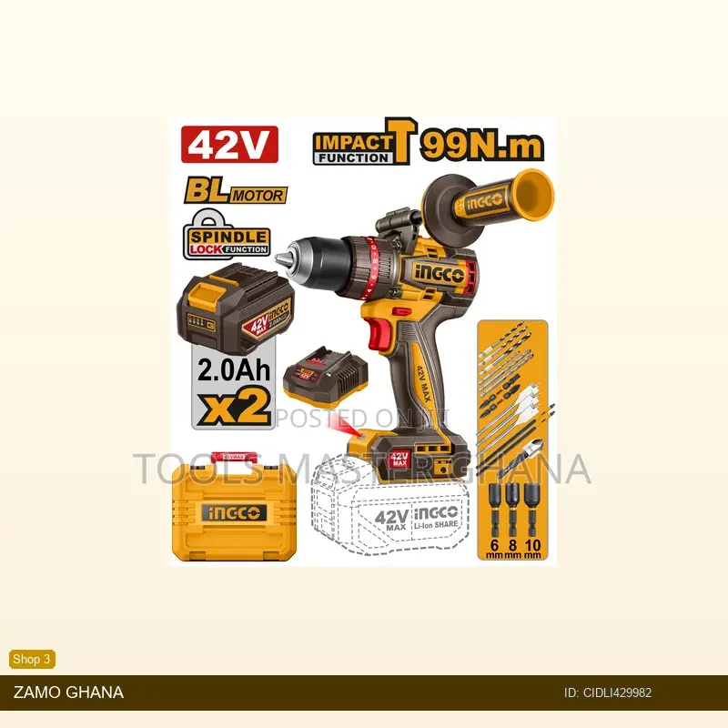 Brushless Cordless Impact - Cidli429982