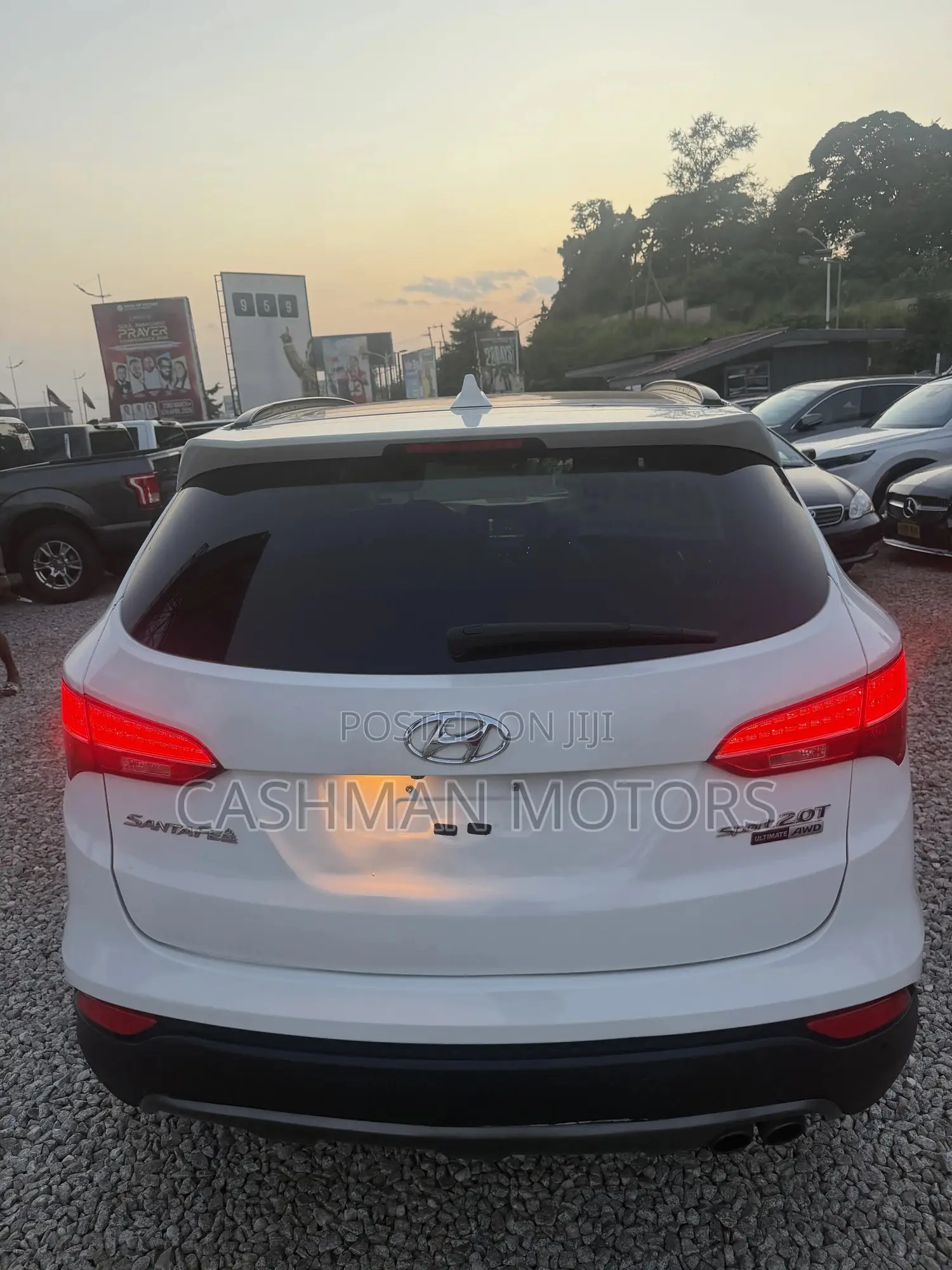 Hyundai Santa Fe Limited AWD 2016 White