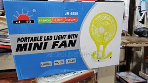 Led Rechargeable Fan Mith Light