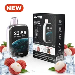 ZMR 30000puffs Litchi Ice Vape Disposable Rechargable Screen,Shisha