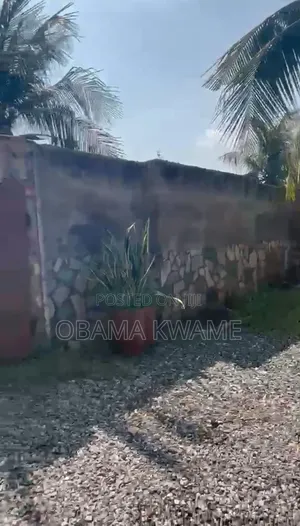 Titled Walled and Gated One Plot of Land for Sale at Haatso