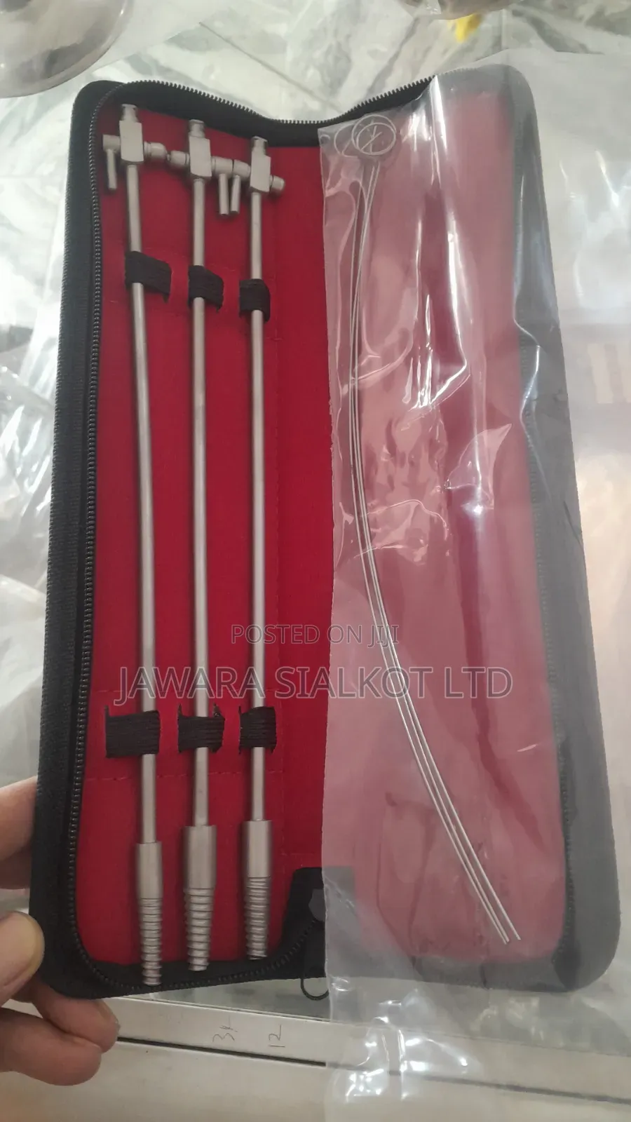 Cervical Cannula Complete Set With Luer Lock Surgical Instrument
