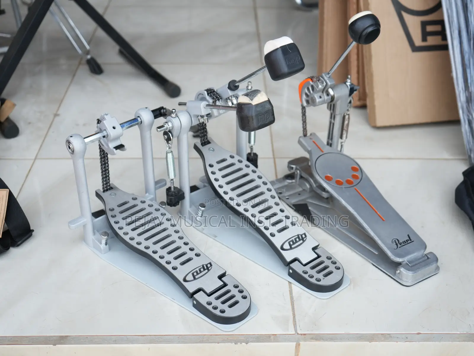 Original Pearl PDP Double Kick Pedals | Kumasi
