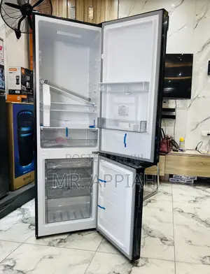 Get Affordable Pearl 2 Door Electric Refrigerator(Black)Pf-370-13m