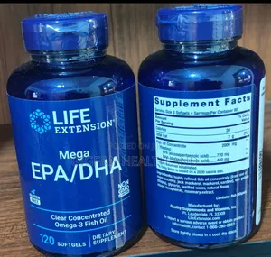 Mega Epa/Dha, 120 Softgels ( 1000mg Per Softgel) 2028 Expiry