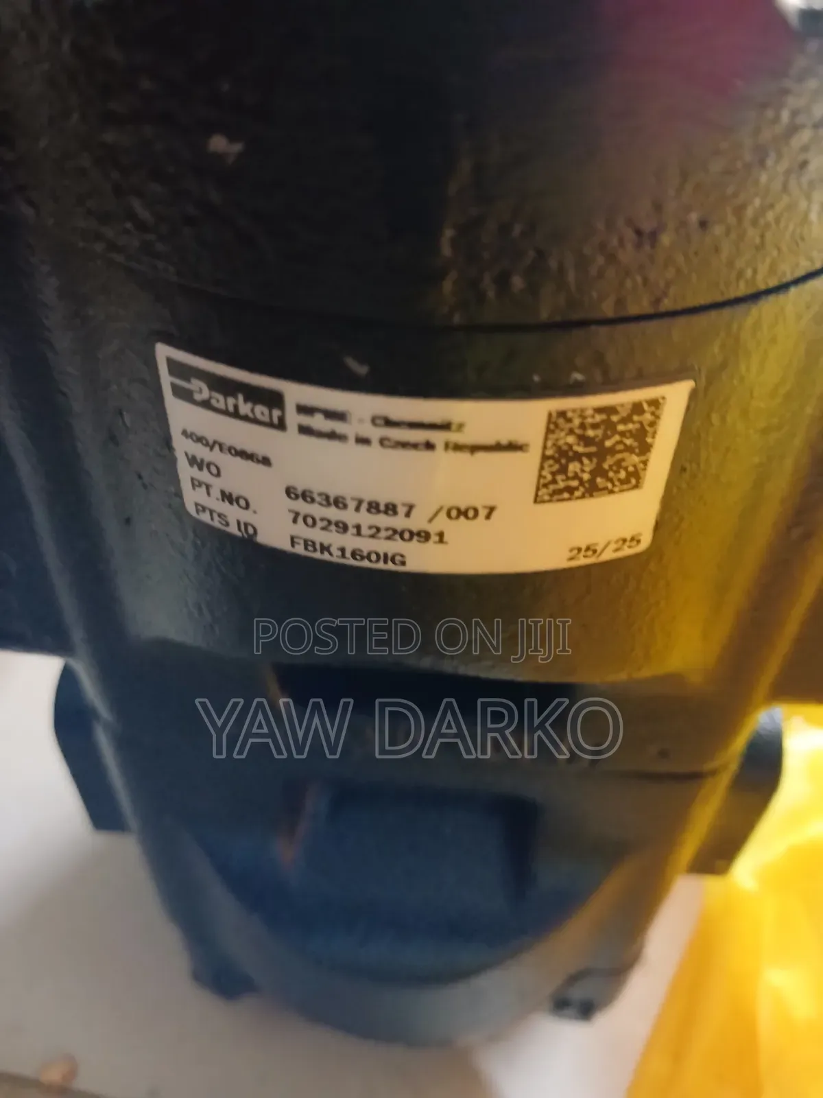 Genuine Parker JCB 3cx 4cx Hydraulic Pump