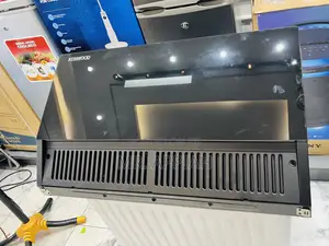 Unique Kenwood 90cm Electric Heat Extractor(Mirror)Tempered Glass