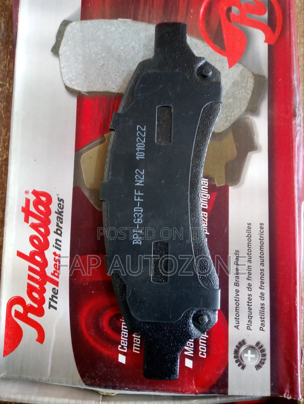 01046. Original Chevy Traverse; GMC Acadia Ceramic Brake Pads From USA