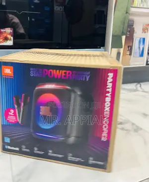High Affordable JBL Party Box Encore 2 Potable With 2 Microphones 