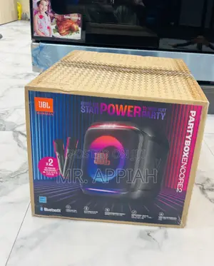Get Durable JBL Party Box Encore 2 Potable With 2 Microphones 