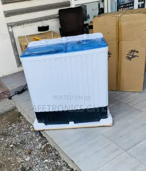 Ultra Modern Nasco 10kg Semi-Auto Washing Machine Top-Load Twin-Tub