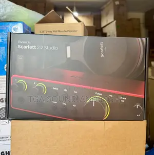 Focusrite Scarlett 2i2 4th Generation Audio Interface