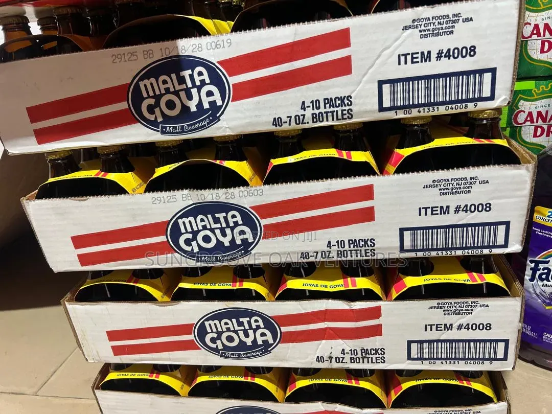 Goya Malt 40pcs- 7oz Pk of 10pcs
