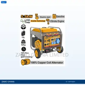 Inverter Gasoline Generator 5.5kw - Geif55001