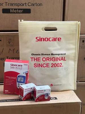 Sinocare Machine With 50 Strips