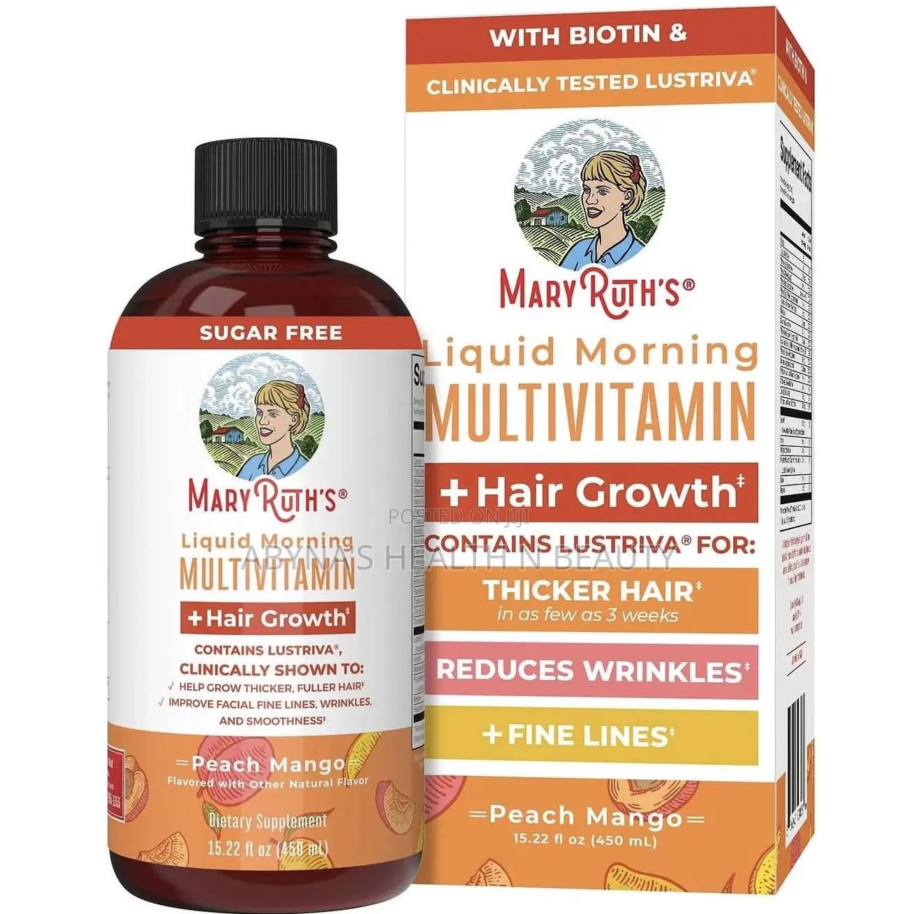 Mary Ruth’S Liquid Morning Multivitamin + Hair Growth