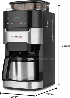 Gastroback Grind Brew Pro Thermo Coffee Machine