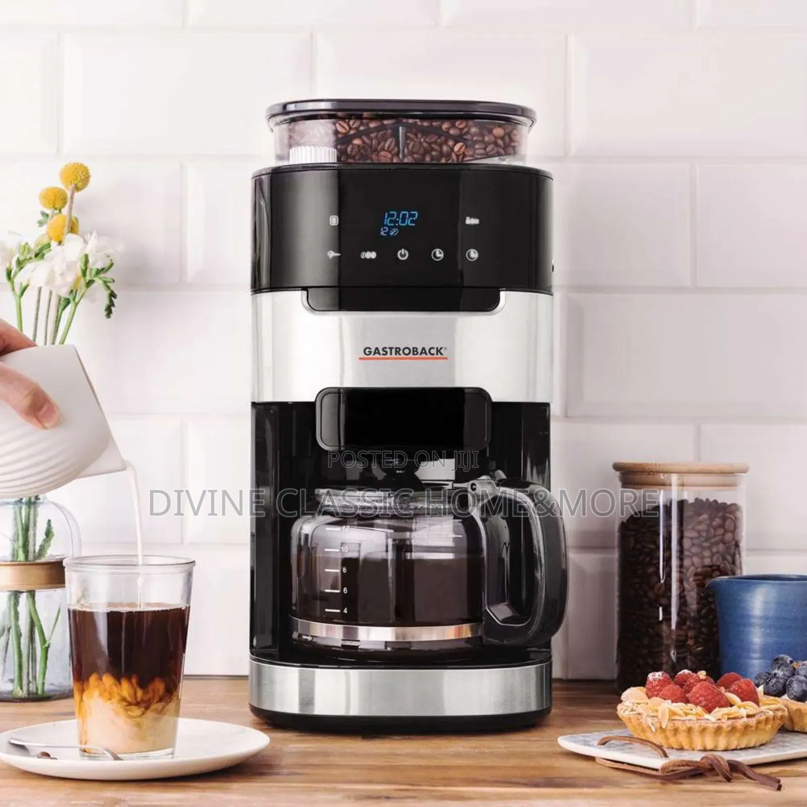Gastroback Grind Brew Pro Thermo Coffee Machine