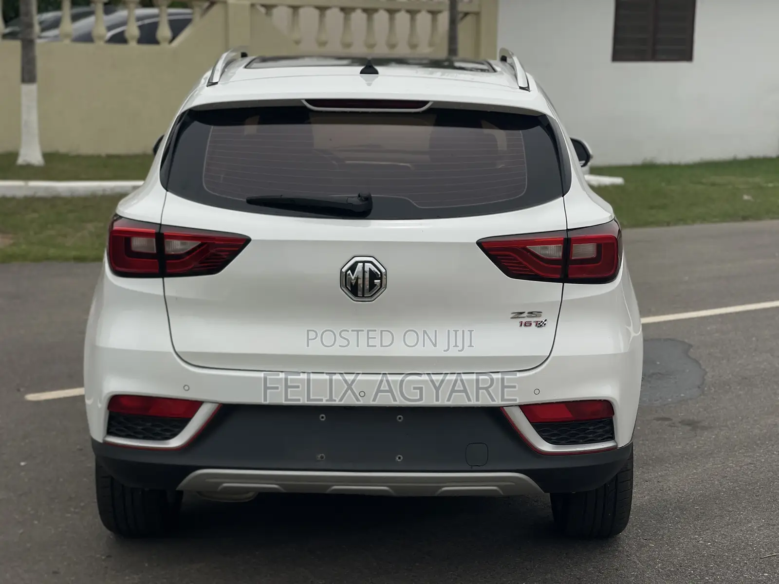 MG ZS 2018 White