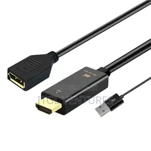 Hd/M+Usb2.0/M To Dp/M Cable