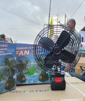 Rechargeable Solar Desk Fan