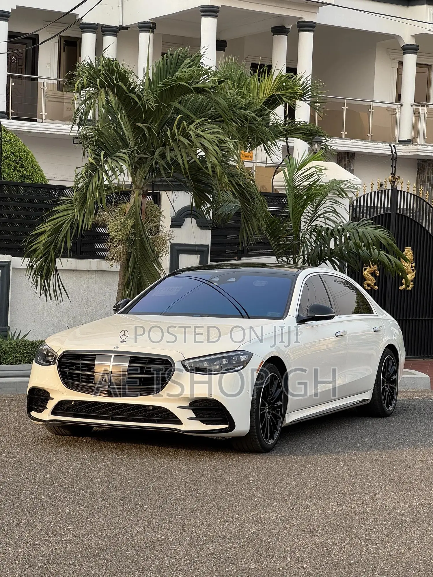 Mercedes-Benz S-Class S 580 4MATIC 2022 White