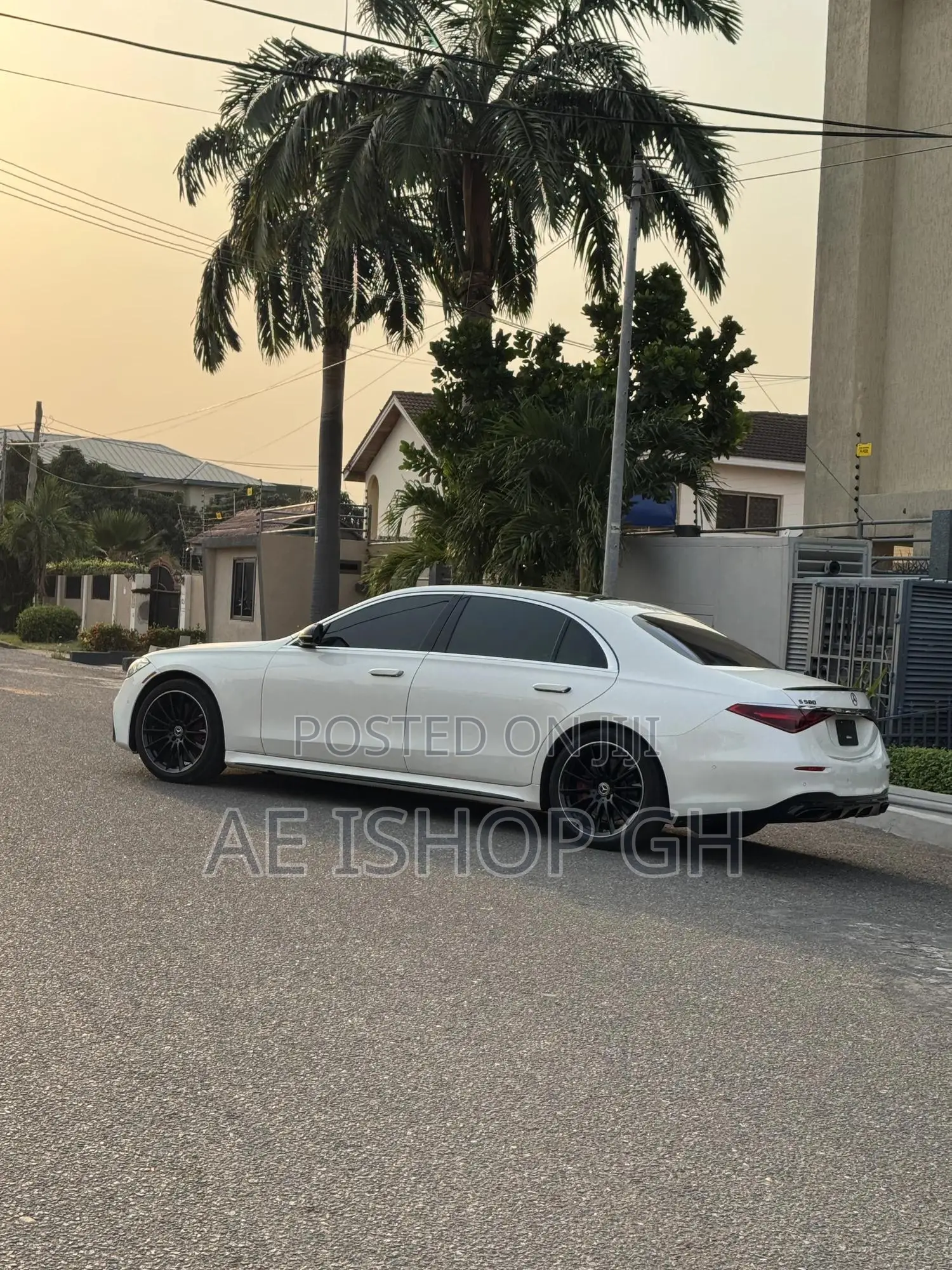 Mercedes-Benz S-Class S 580 4MATIC 2022 White