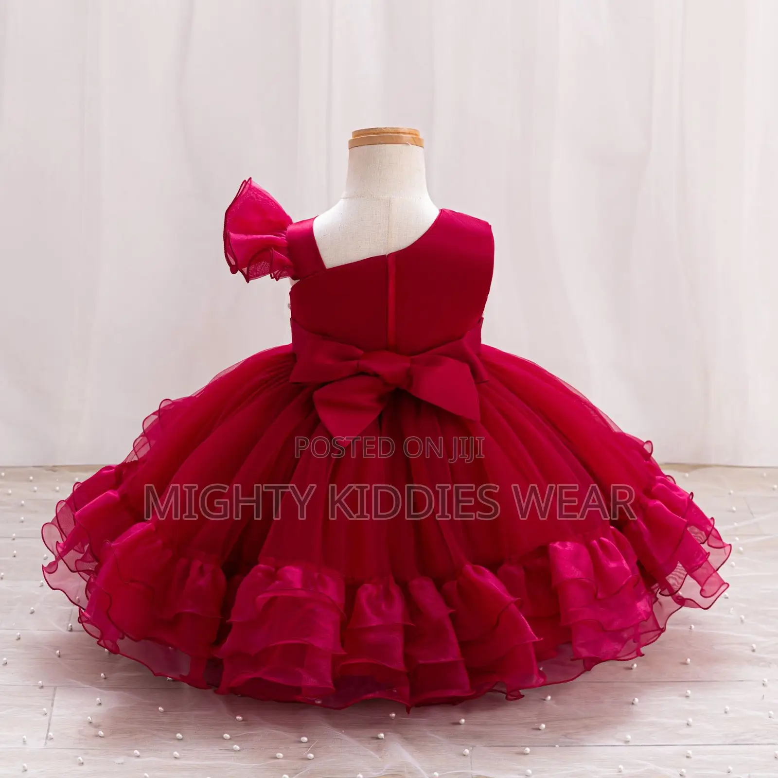 Girls Mesh Bow Sleeveless Outfits Age 3-5yrs Only
