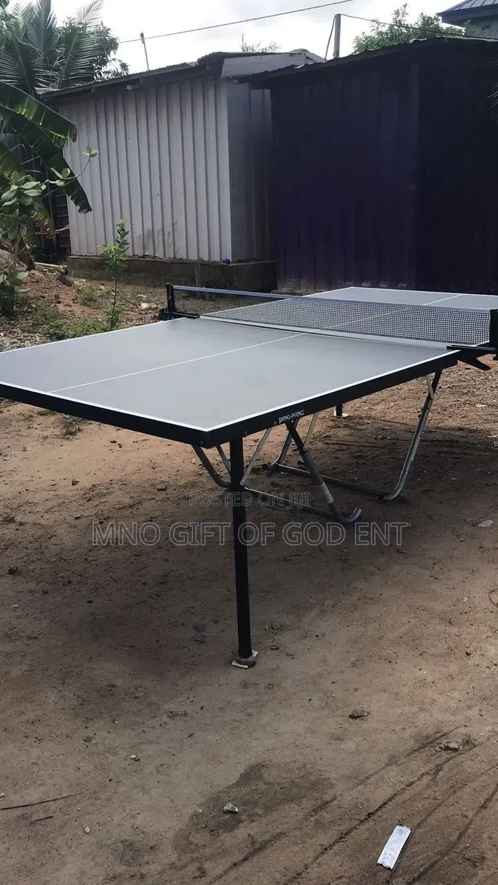 Knight Shot Lisbon Indoor Foldable Table Tennis -15 Mm Light Blue