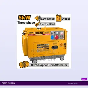 Silent Diesel Generator 3 Phase 5kw - Gse50003